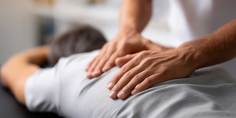 Chiropractic photo from Adobe Stock